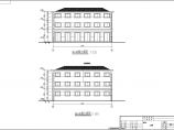 【江苏省】三层底框结构办公楼建筑设计图图片1