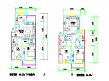 某地住宅户型建筑设计平面方案详图图片1