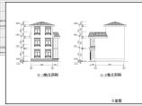 某地三层框架结构独立别墅结构方案图图片1