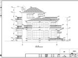 某地3层框架结构独栋别墅建筑设计扩初图图片1