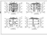 某地区三层框架结构别墅楼建筑设计方案图图片1