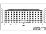 某地区6层砖混结构宿舍楼建筑设计方案图纸图片1