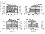 某农村两层砖混结构别墅建筑设计施工图图片1