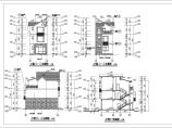 某小区框架结构联排小别墅建筑设计方案图图片1