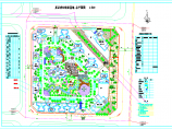 某小区培训基地景观规划绿化总平面图设计图片1