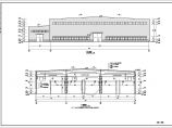某69米跨中型钢结构厂房建筑设计施工图图片1