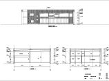 苏州某地两层钢结构售楼中心建筑结构设计施工图纸图片1