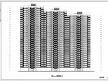 某三拼高层现代风格住宅带商业建筑方案图纸图片1