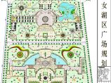 某地区小仙女湖广场绿化景观设计图图片1