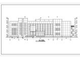新疆某企业3层混凝土框架结构办公楼建筑施工图图片1