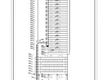 某地22层框架结构办公综合楼建筑设计方案图纸图片1