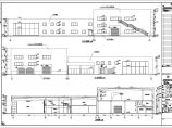河南省2层钢结构大众4S店建筑施工图纸图片1