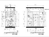 【上海】SOHO风格54平一居室室内设计装修施工图图片1