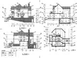 欧式别墅建筑施工图全套CAD图片1