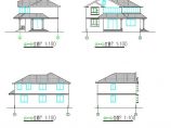 两层乡村别墅建筑设计图（共4张）图片1
