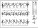 某地区21m跨街管道支架结构设计施工图图片1