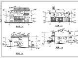 某地2层经典小型别墅建筑设计施工图图片1