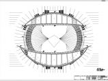 丹东市某体育中心体育场建筑设计方案图图片1