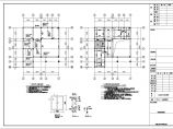 浙江四层砖混结构独立别墅结构施工图图片1