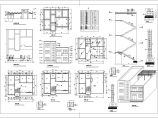 某地三层自由住宅平房建筑设计图（长12.3米 宽10.768米）图片1