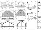 6000平五层框架结构坡屋顶住宅全套建筑结构cad施工图图片1