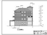 湖北四层框架结构私人别墅建筑结构设计施工图图片1