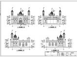 某地2层框架结构清真寺建筑方案图图片1