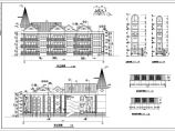 北京某小区三层砖混结构幼儿园建筑设计施工图图片1