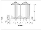某地18.8米高框架结构仓筒、粮仓建筑设计施工图纸图片1