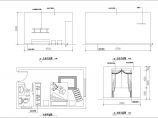 【杭州】极简主义四居室家装设计施工图图片1
