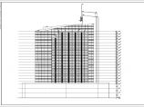 某市22层混凝土框架结构弧形公寓式酒店建筑施工图纸图片1