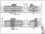 某地3层框架结构敬老院建筑施工图图片1