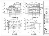 别墅CAD图纸复式带车库设计施工图图片1