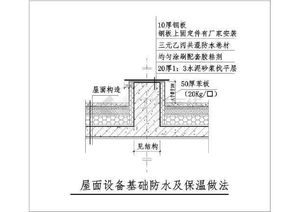 12j201平屋面建筑构造图集