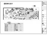 【安徽省】某地区小型庭院绿化设计平面图图片1