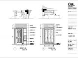 某小型住宅2F卧室装修设计施工图纸图片1