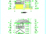 某农村私人别墅建筑设计施工图（含效果图）图片1