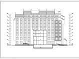 某地九层框架结构仿徽派酒店建筑设计方案图图片1