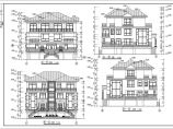 某地三层框架结构别墅（两套）建筑设计施工图图片1