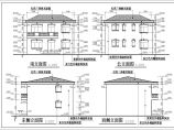 某地区二层别墅及单层锅炉房建筑设计施工图图片1