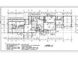 住宅小区多层框架结构小区会所建筑设计施工图图片1