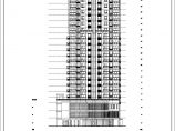 24层带三层裙房商住楼结构施工图（含建筑施工图）图片1