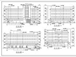 某四层厂房建筑设计图（长44.8米 宽34米）图片1