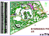 某海丰锦绣园景观建筑设计平面总图图片1