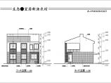 某地二层框架结构农民房建筑方案设计图图片1