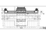 珠海2层仿古砼结构普驼寺庙部分建筑方案设计图图片1