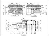 某地区二层砖混结构别墅建筑设计方案图纸图片1
