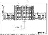 孝感市某9层框架结构医院综合楼建筑方案图图片1