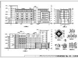 某地第二医院6层框架结构综合楼建筑施工图图片1