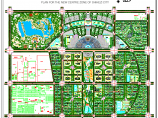 某地城市中心区规划设计平面施工图图片1